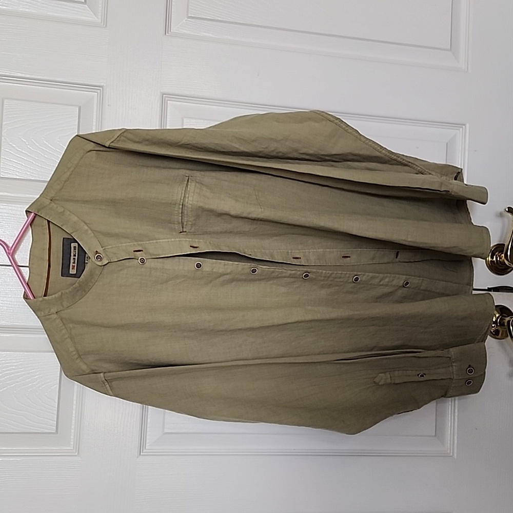 32 Bar Blues BandedCollar Shirt